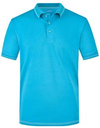 Poloshirts Aqua/White XL_959204