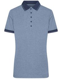 Poloshirts Blue Melange/Navy XXL_990182