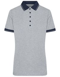 Poloshirts Grey Heather/Navy XXL_990332