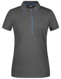 Poloshirts Graphite (Solid)/Aqua XS_999480