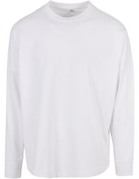 Oversize Langarmshirt mit eingeschnittenen Ärmeln