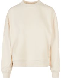 Oversized Damen-Sweatshirt mit Rundhalsausschnitt
