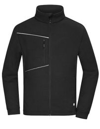 Fleecejacke im Cord-Look