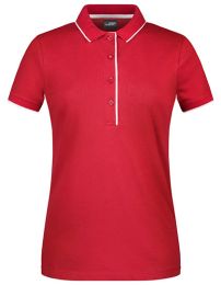 Damen Poloshirt mit Streifen