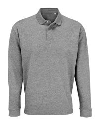 Heritage Unisex-Sweatshirt mit Polokragen