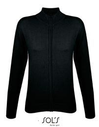 Damen-Strickjacke mit Reißverschluss Gordon
