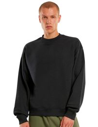 Oversized-Sweatshirt mit Rundhalsausschnitt