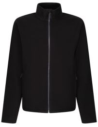 Recycelter Microfleece mit durchgehendem Reißverschluss