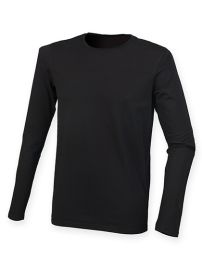 Herren Feel-Good Stretch Langarm-T-Shirt